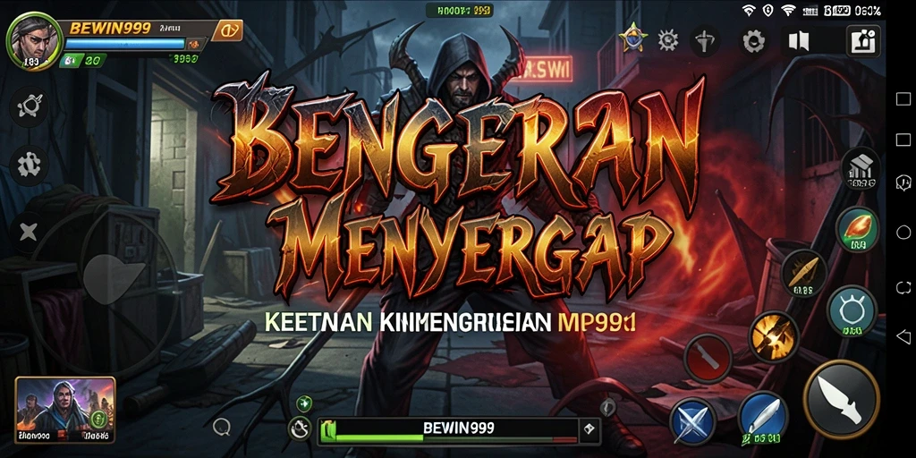 Screenshot utama BEWIN999 menampilkan suasana mencekam dan gameplay yang memikat.