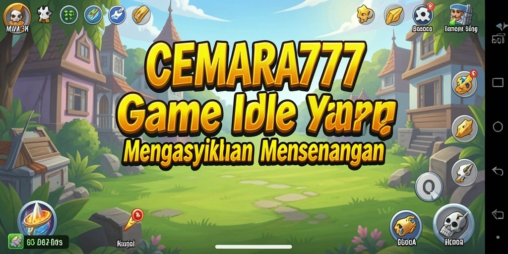 Tampilan gameplay CEMARA777 yang menakjubkan dalam mode Idle.