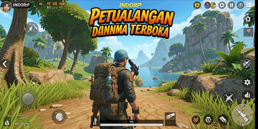Gambaran menarik dari gameplay INDORP di dunia terbuka.