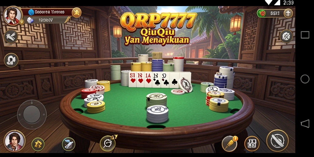 Tampilan permainan QiuQiu yang menarik di RPRP777.
