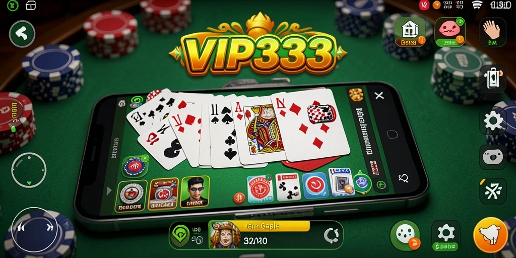 Tampilan gameplay Gaple yang menarik dan interaktif.